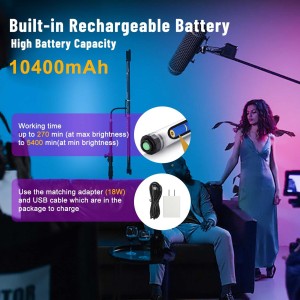 نور باتومی لوکسئو مدل P120 RGB